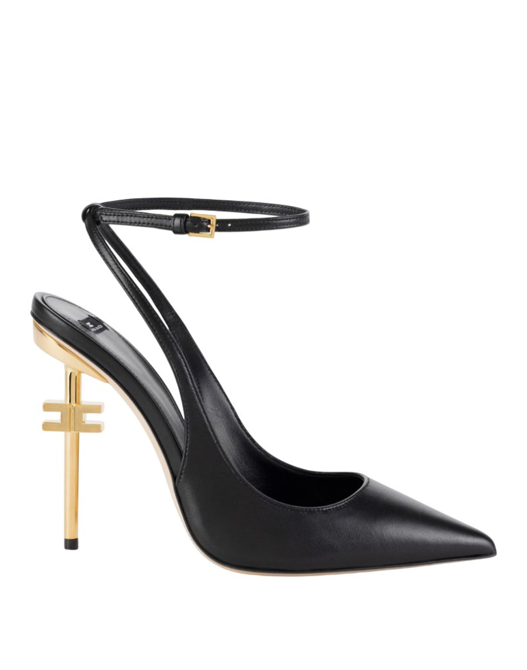 Elisabetta Franchi SLINGBACK IN NAPPA Nero