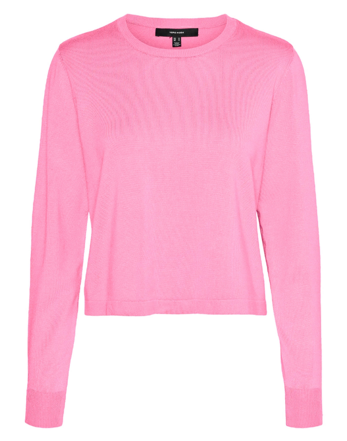 "Vero Moda "VMSILJE LS" PULLOVER GIROCOLLO Rosa"