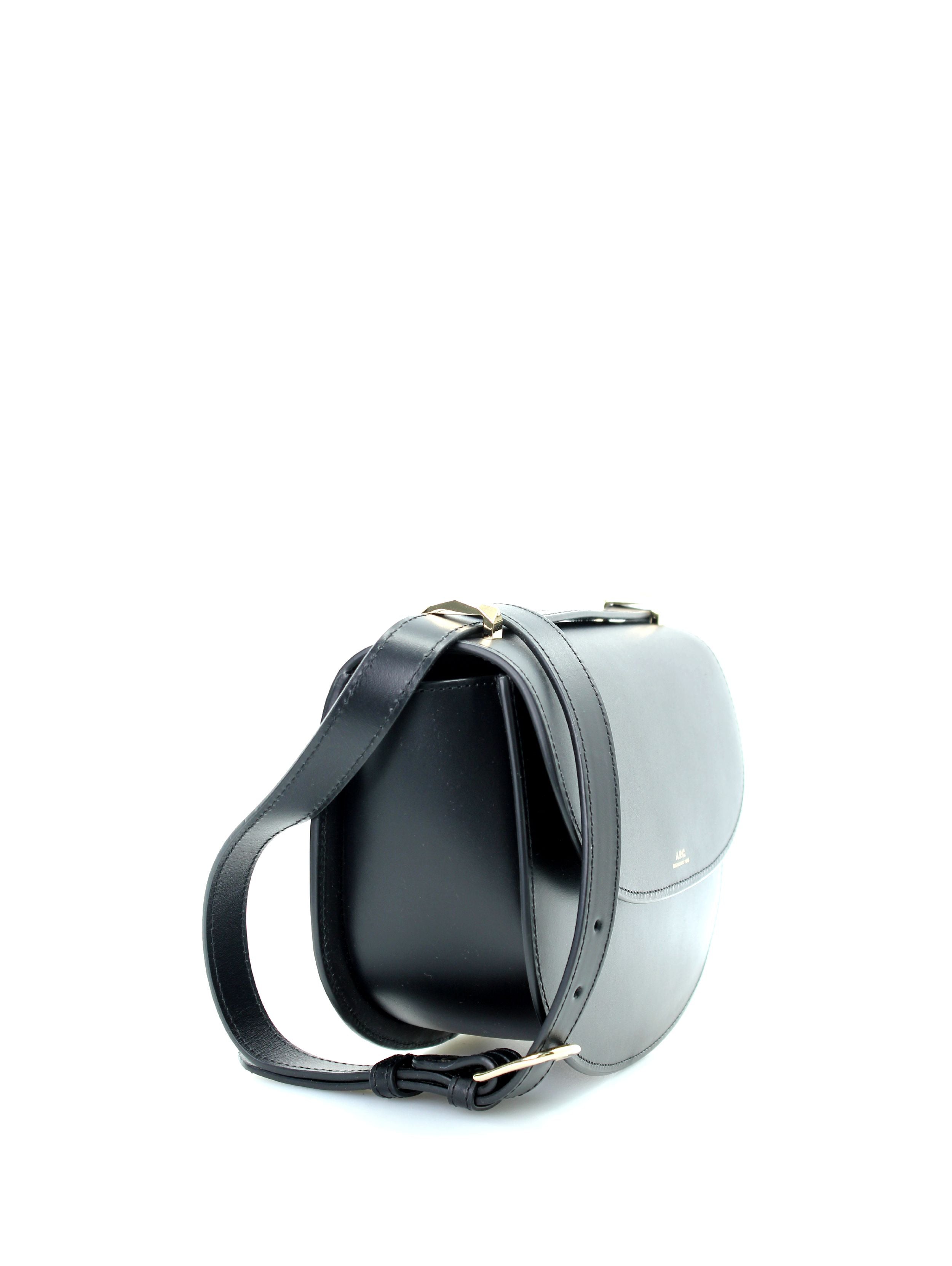 A.p.c. Black shoulder bag