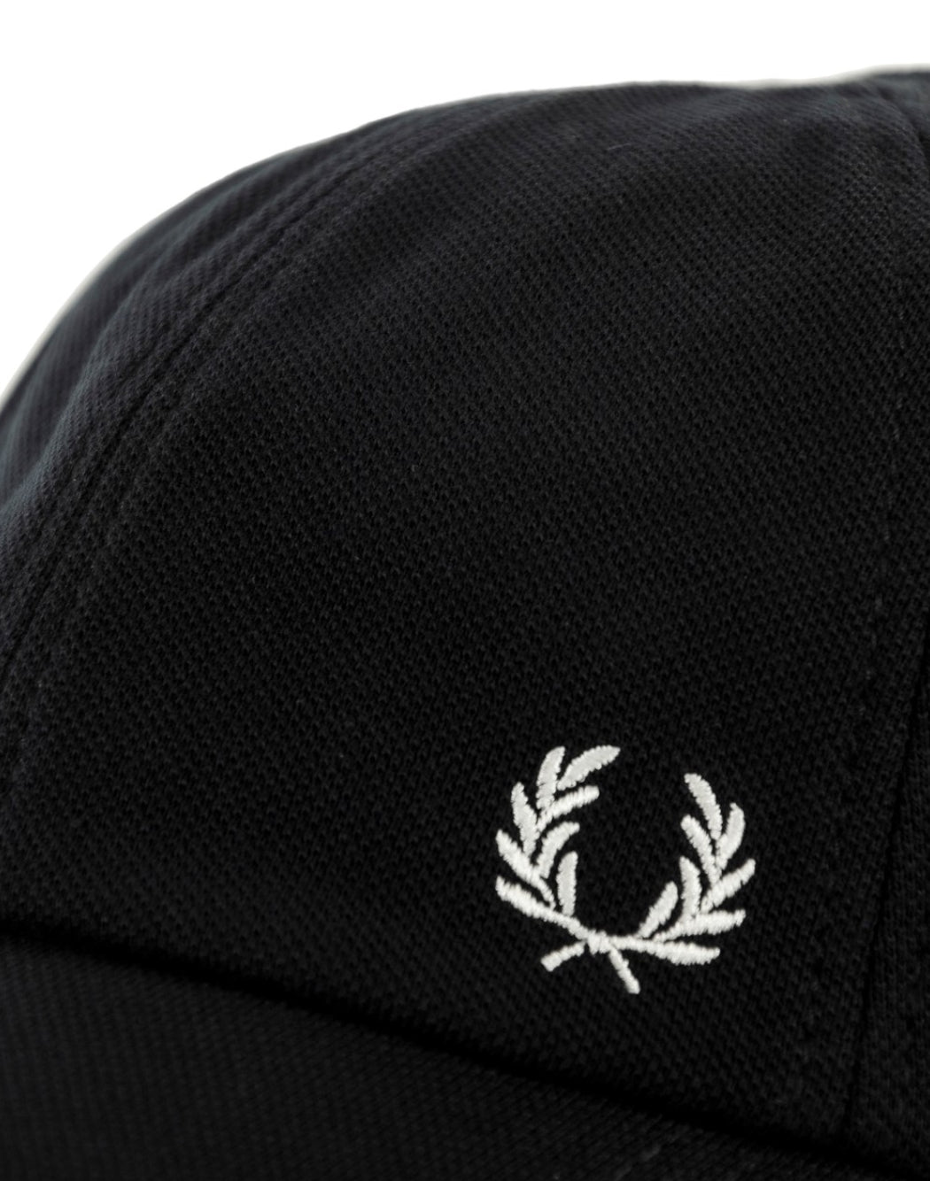 Fred Perry CAPPELLO CON VISIERA CON LOGO RICAMATO Nero