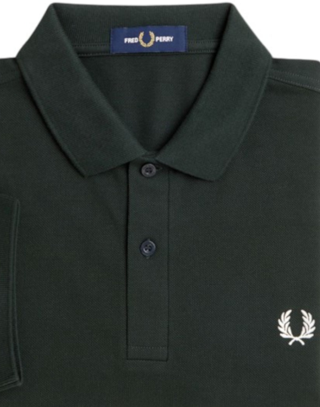 Fred Perry POLO CON LOGO RICAMATO Verde