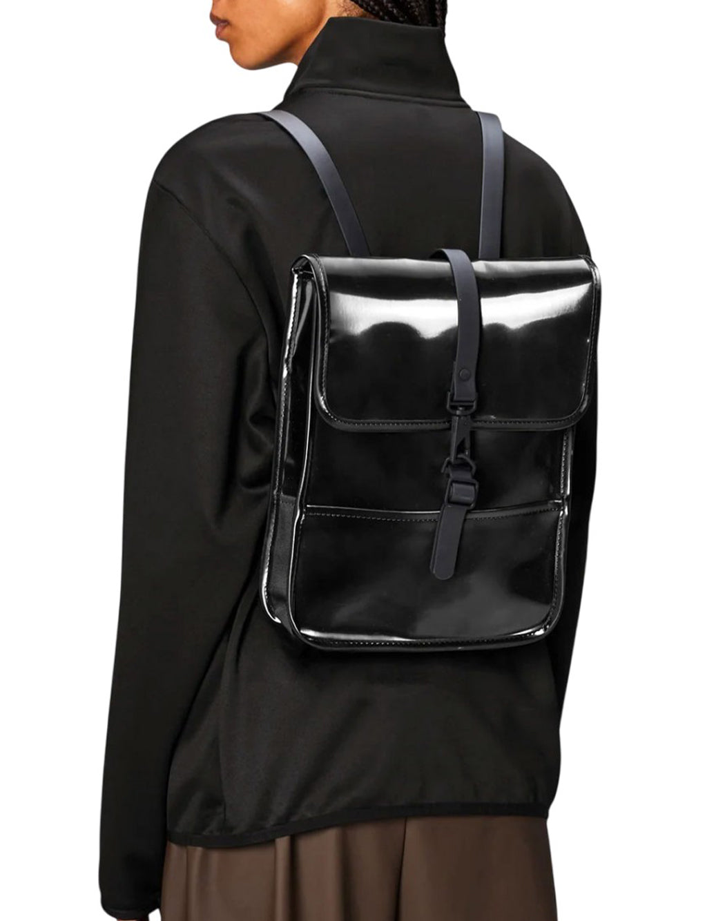 Rains ZAINO BACKPACK MICRO NIGHT Nero