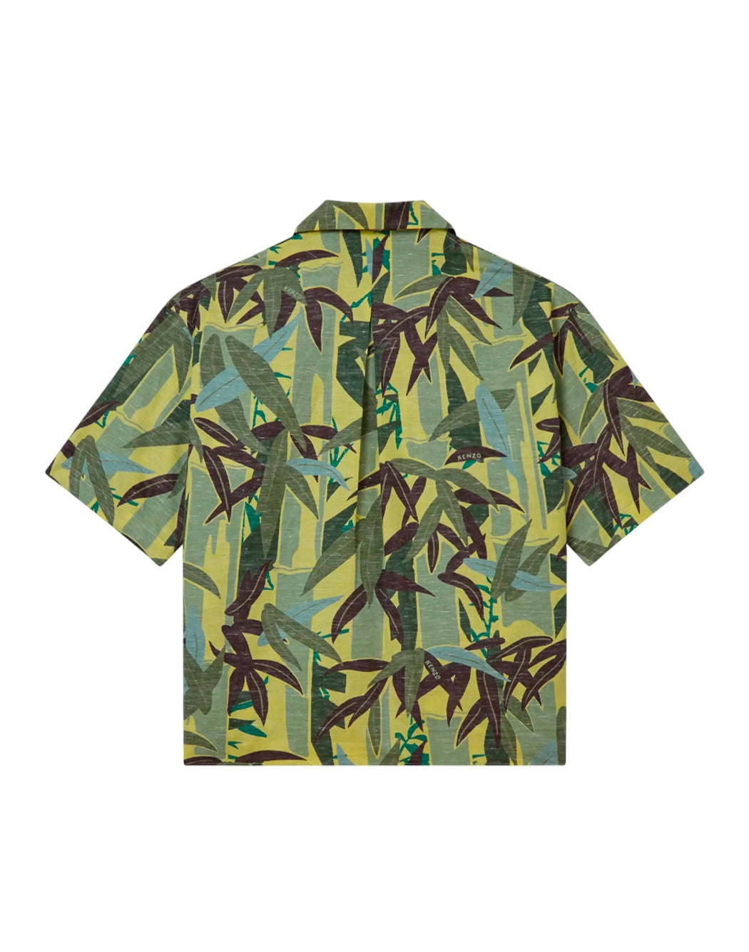 Kenzo CAMICIA HAWAIANA A MANICHE CORTE Neutro