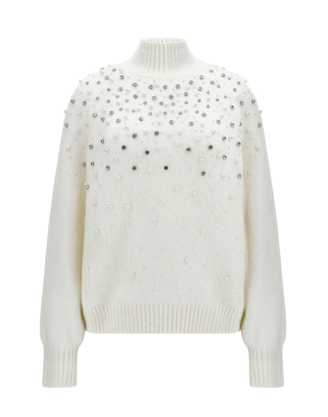 MAGLIONE CON DETTAGLI STRASS