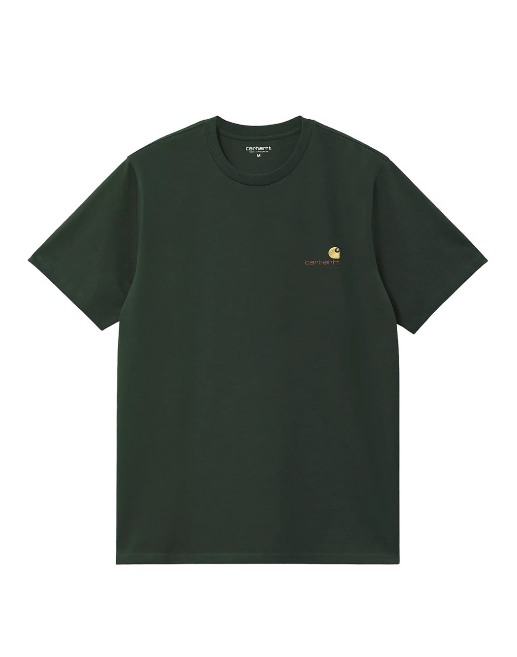 "Carhartt Wip T-SHIRT "AMERICAN SCRIPT" Verde"