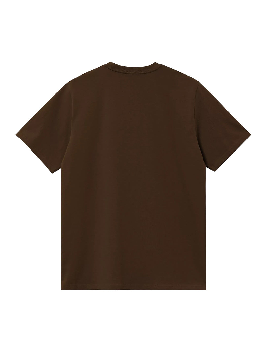 Carhartt Wip T SHIRT CON LOGO RICAMATO Marrone