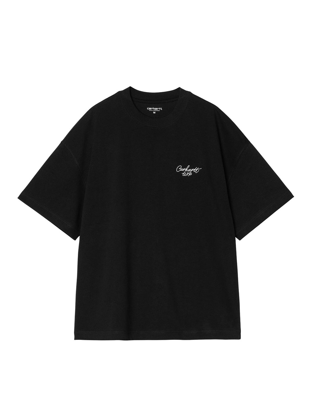 Carhartt Wip T SHIRT SIGNATURE SCRIPT Nero