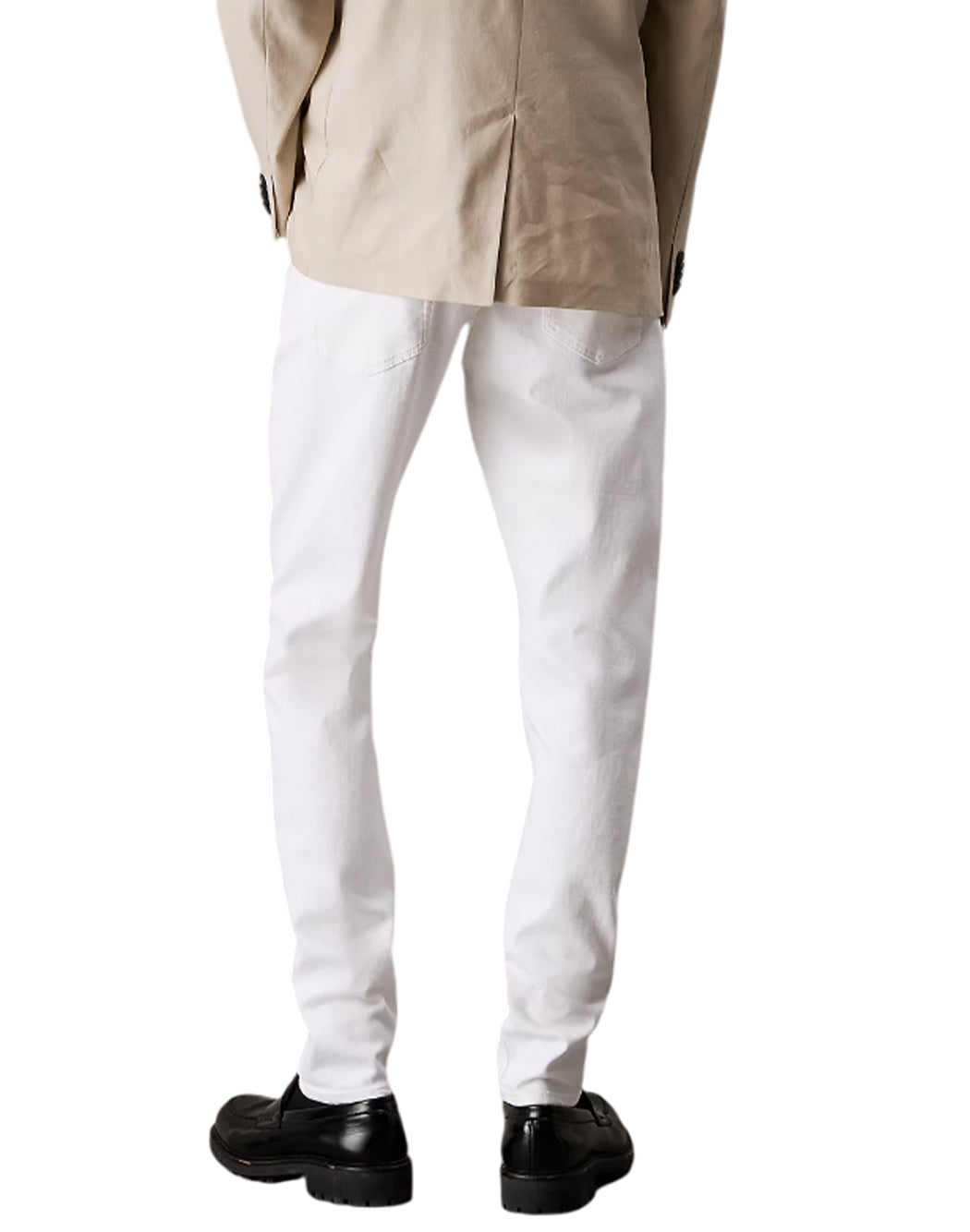 Calvin Klein Jeans JEANS TAPARED Bianco