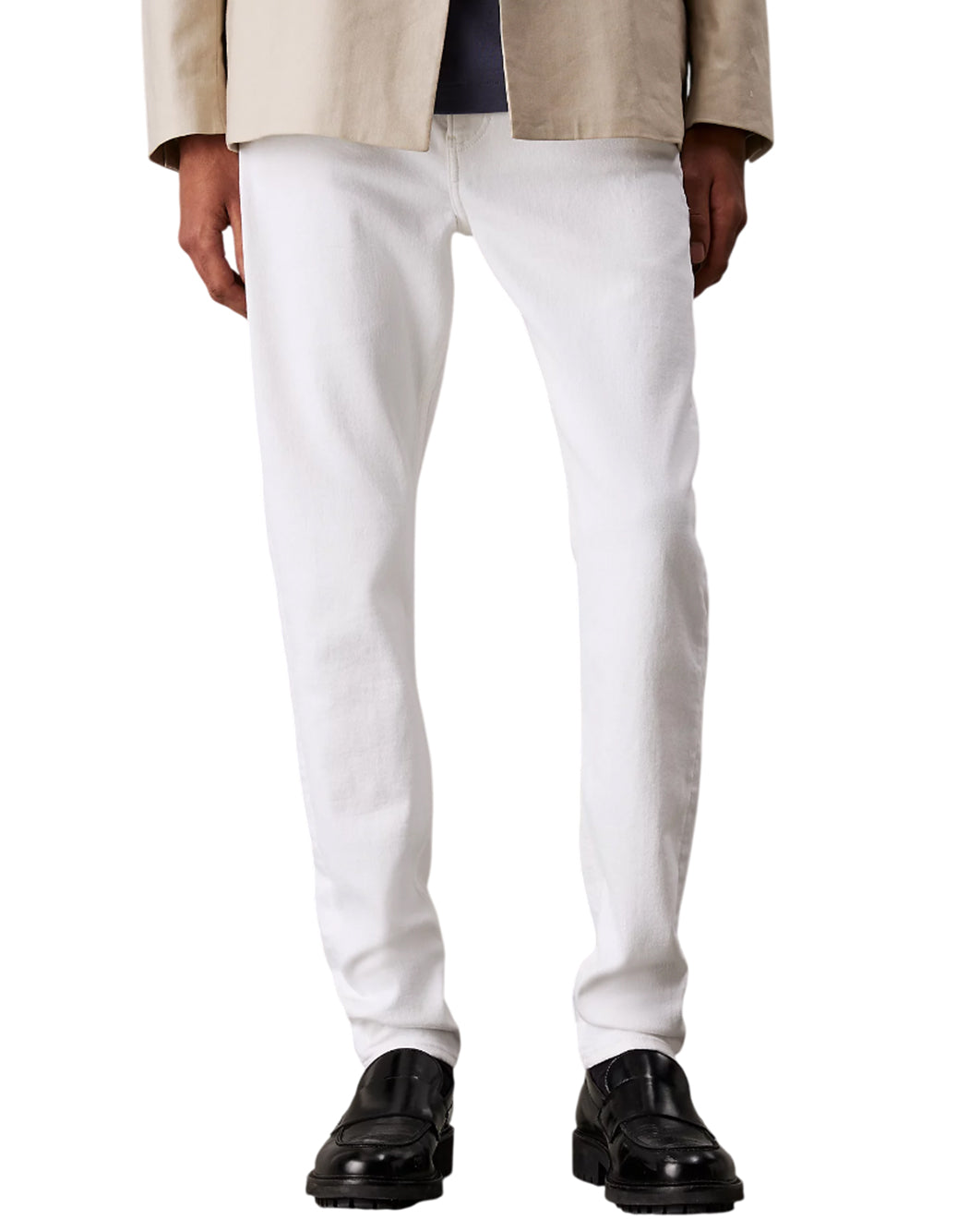 Calvin Klein Jeans JEANS TAPARED Bianco