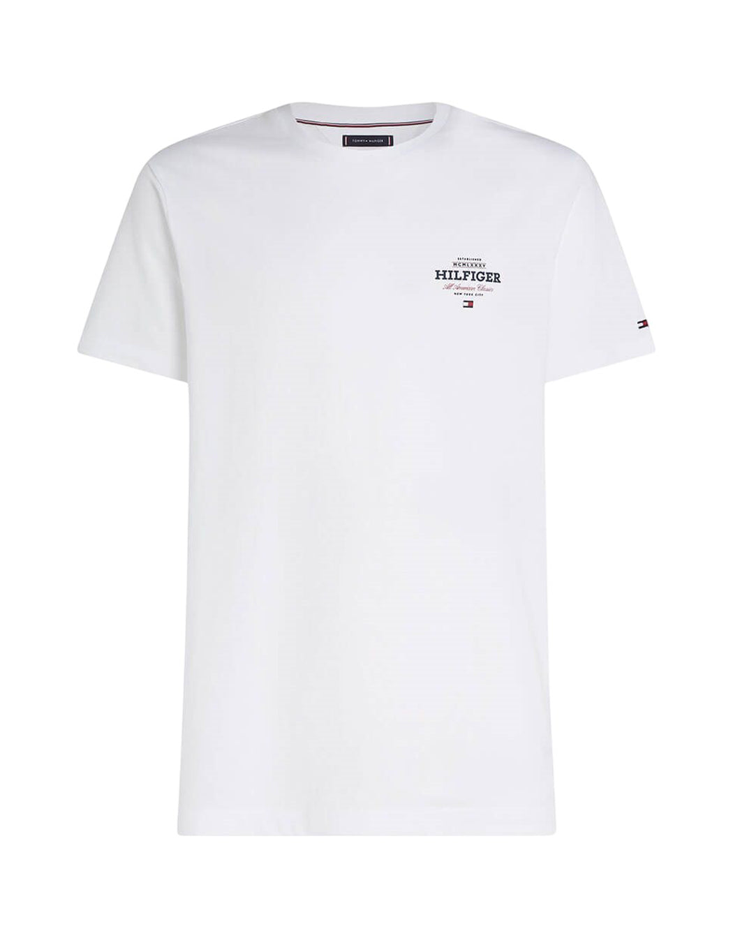 Tommy Hilfiger T-SHIRT MONOTYPE ALL AMERICAN Bianco