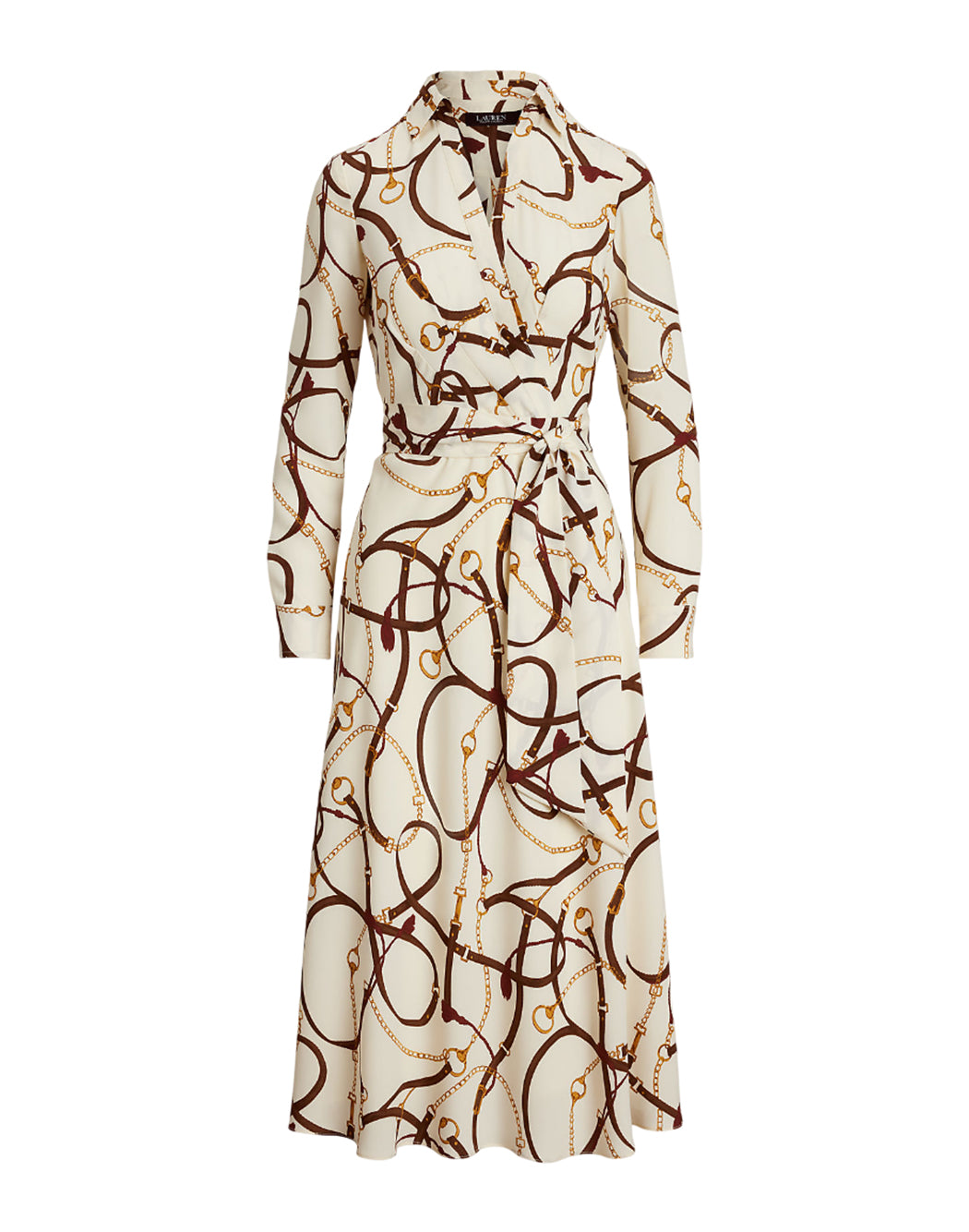 Lauren Ralph Lauren ABITO CON STAMPA CINTURA Multicolor