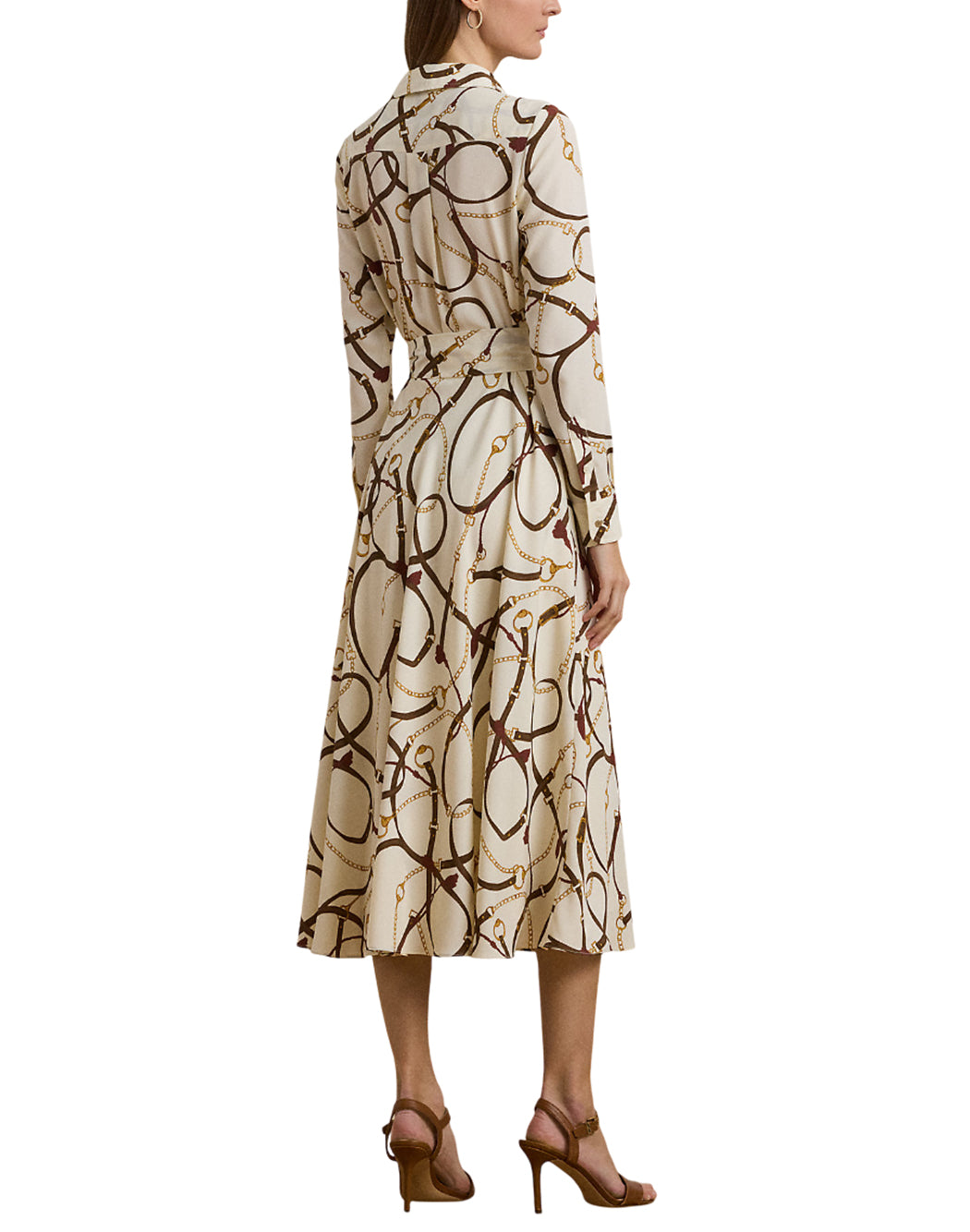 Lauren Ralph Lauren ABITO CON STAMPA CINTURA Multicolor