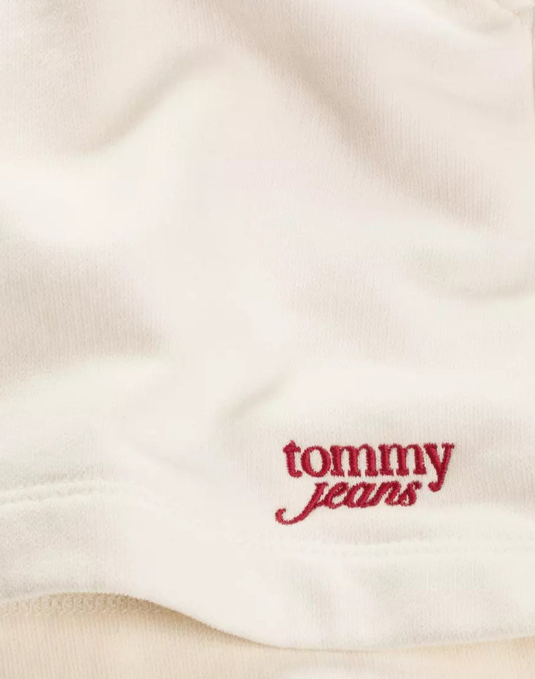 Tommy Hilfiger Jeans SHORTS CON RICAMO Bianco