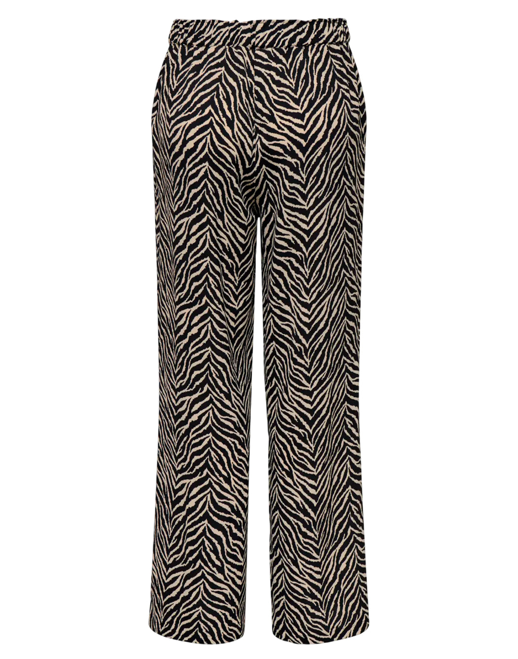"Only "ONLKATTY" PANTALONE ANIMALIER Nero"