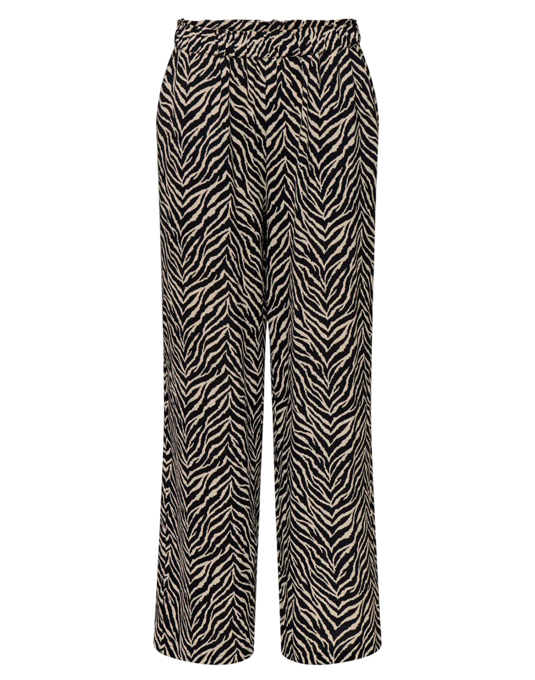 "Only "ONLKATTY" PANTALONE ANIMALIER Nero"
