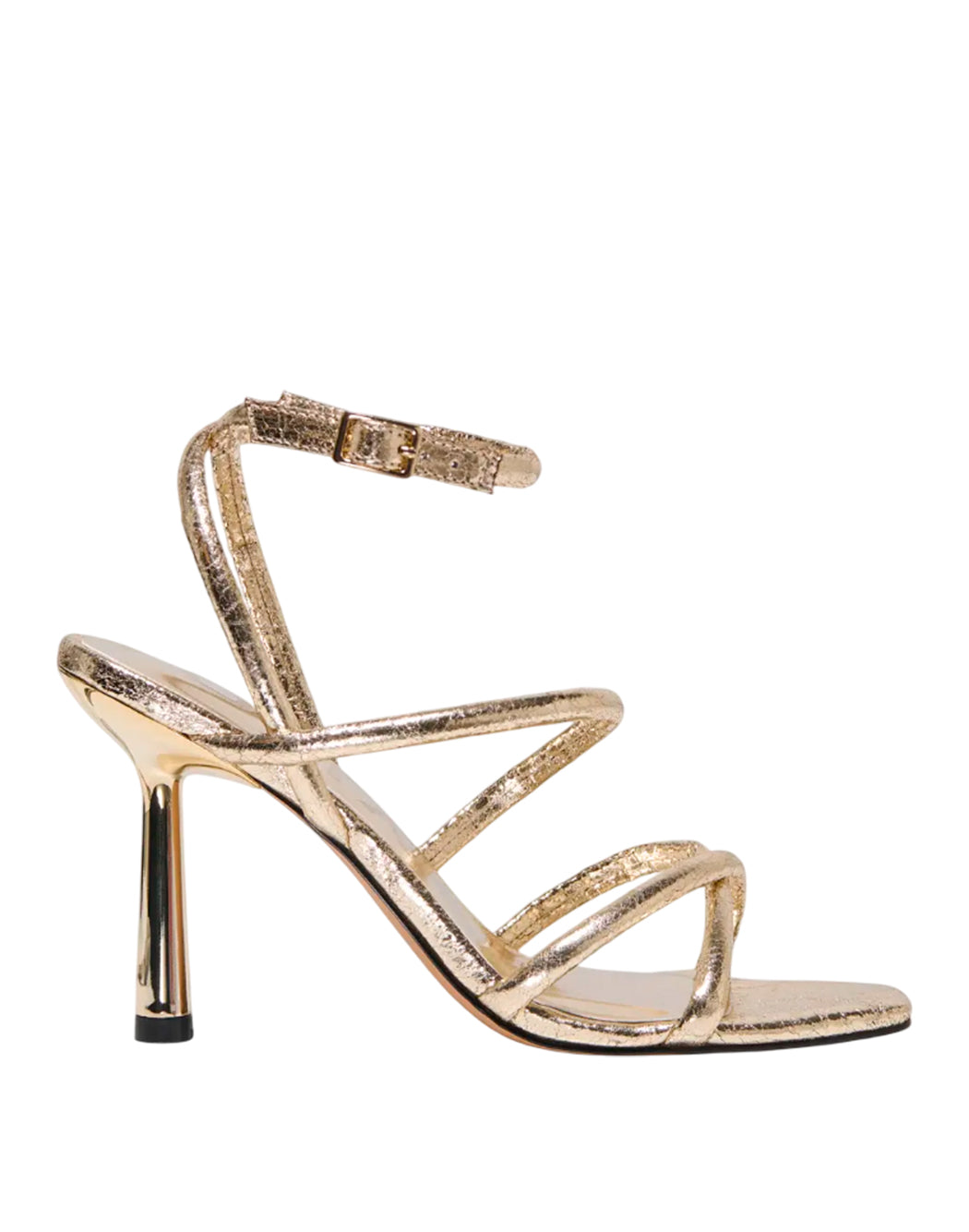 "Only "ONLAMINA-1" SANDALO CON TACCO Oro"