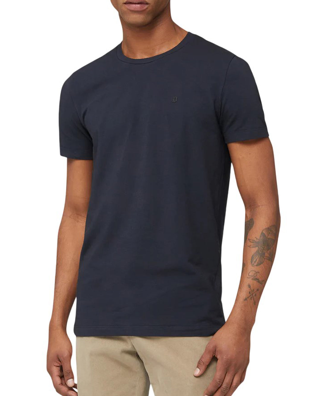 Dondup T-SHIRT SLIM Blu