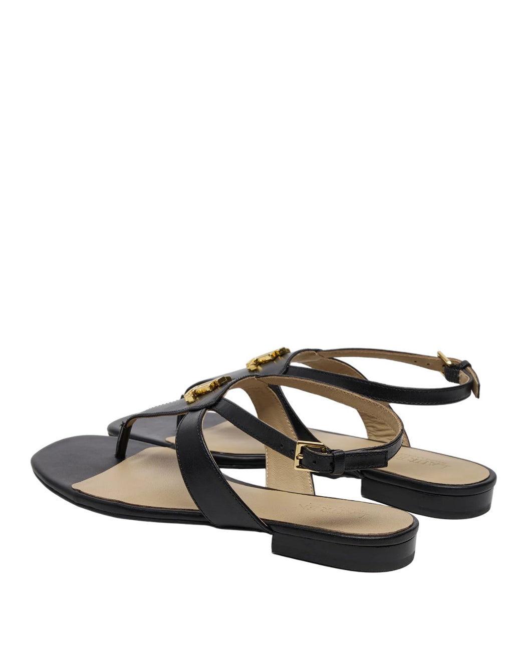 "Lauren Ralph Lauren SANDALI "EVERLEY" Nero"