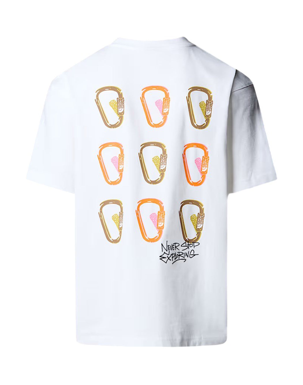 The North Face T-SHIRT NSE Bianco