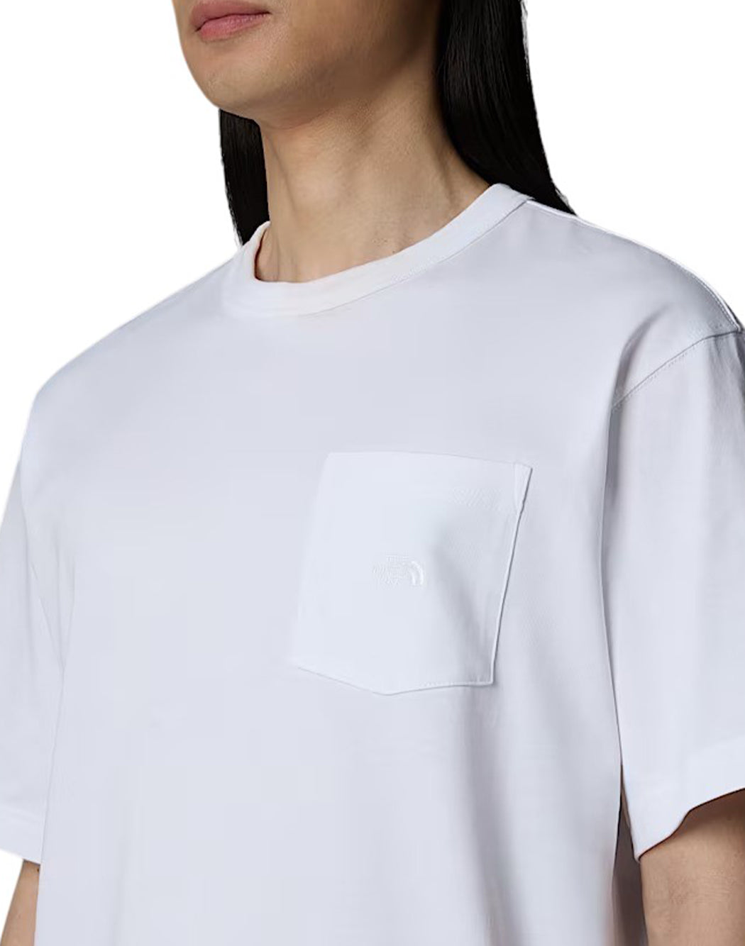 The North Face T-SHIRT DOME RELAXED POCKET Bianco