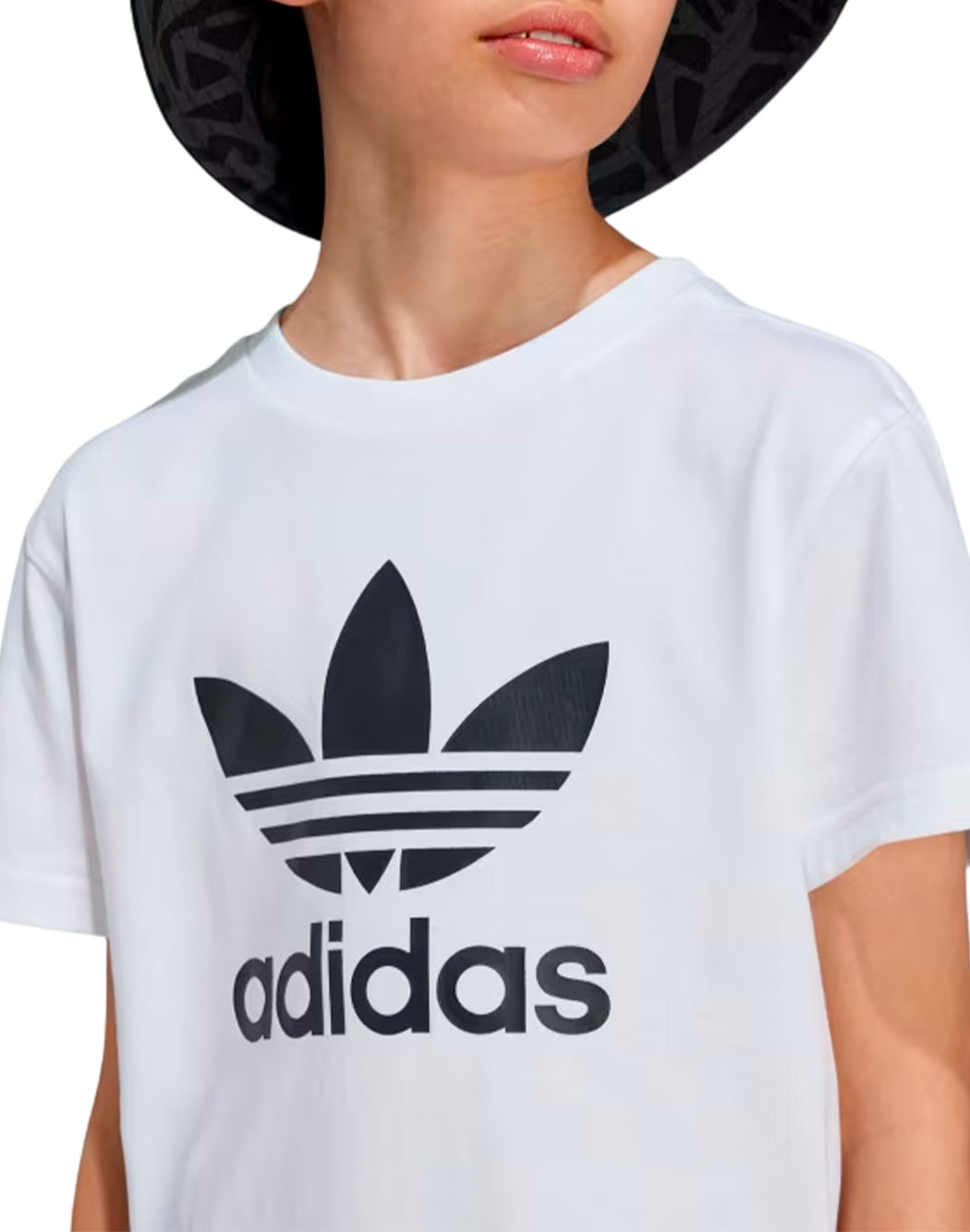 Adidas T-SHIRT ADICOLOR TREFOIL Bianco