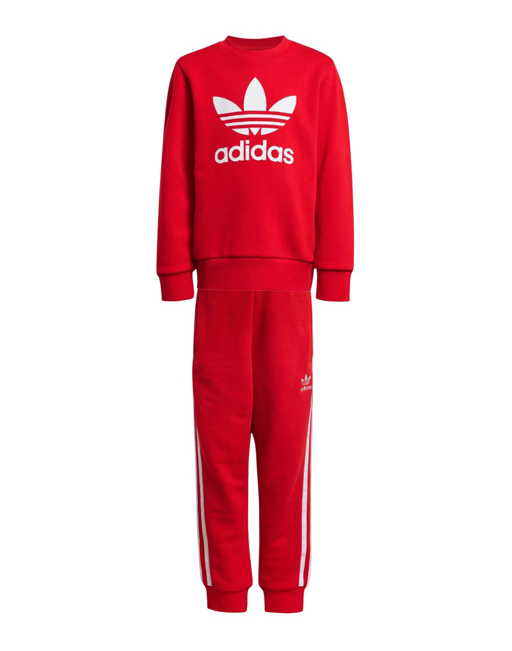 Adidas COMPLETO ADICOLOR CREW Rosso