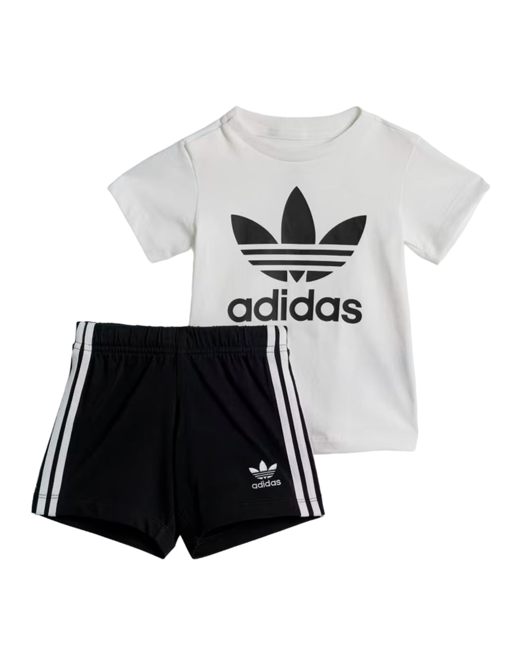 Adidas COMPLETO SHORTS TEE INFANT Bianco