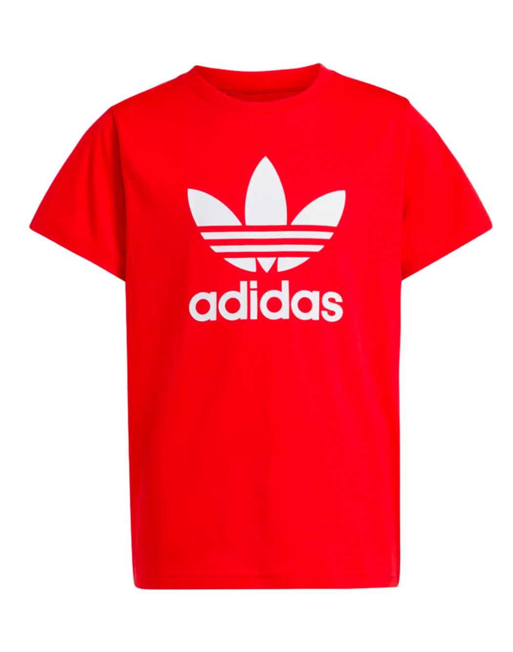 Adidas T-SHIRT ADICOLOR TREFOIL Rosso