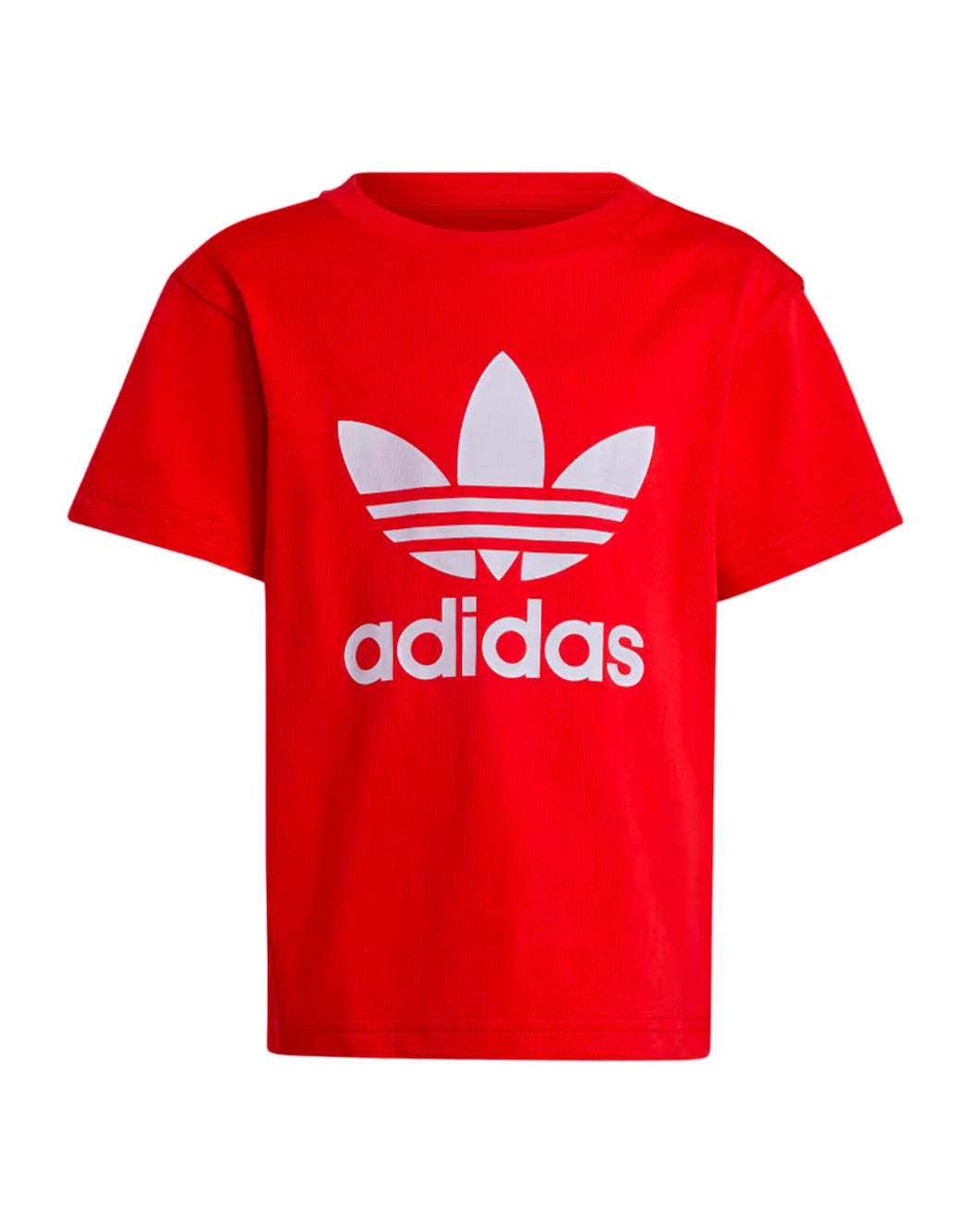 Adidas T-SHIRT ADICOLOR TREFOIL Rosso