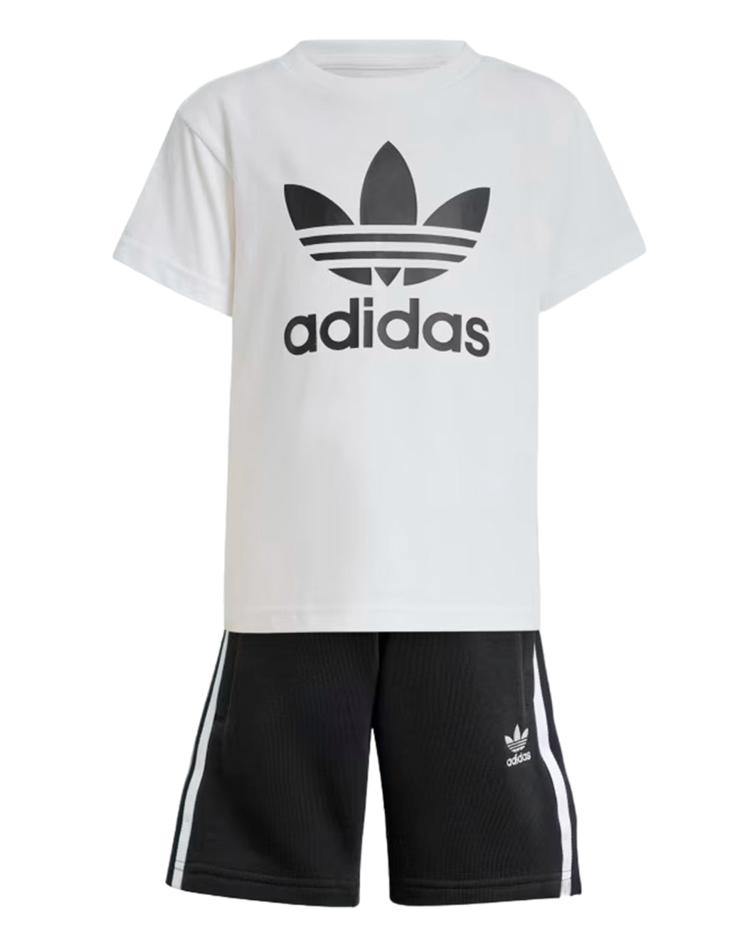 Adidas COMPLETO ADICOLOR SHORTS TEE Nero