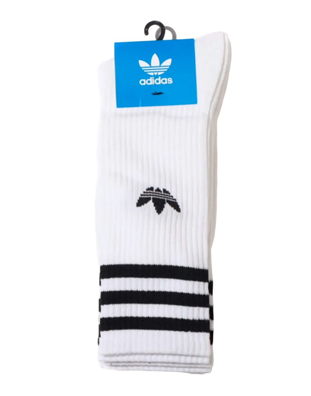 Adidas CALZE SOLID CREW Bianco