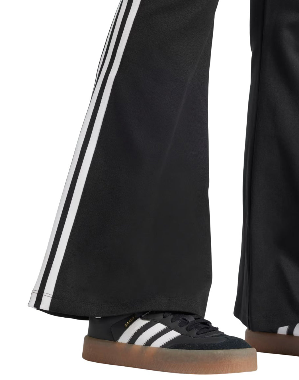 Adidas PANTALONI ADICOLOR 3-STRIPES FLARED Nero