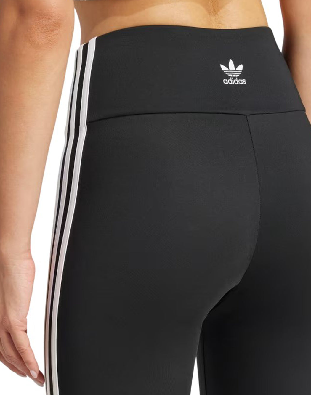 Adidas LEGGINGS ADICOLOR 3-STRIPES CAPRI Nero