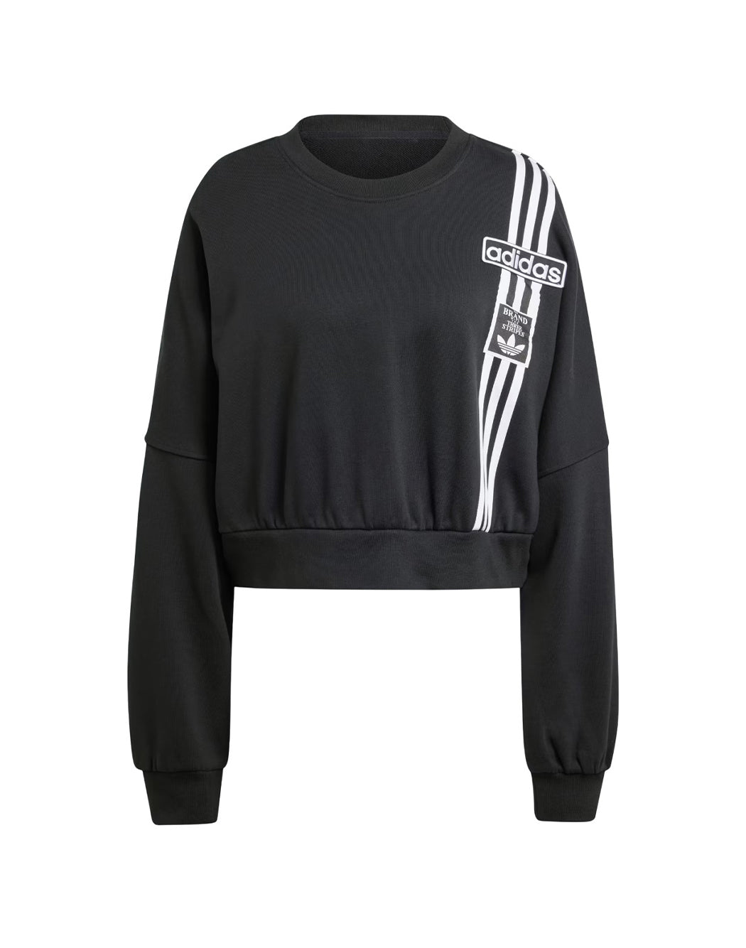 Adidas FELPA ADIBREAK CROPPED Nero