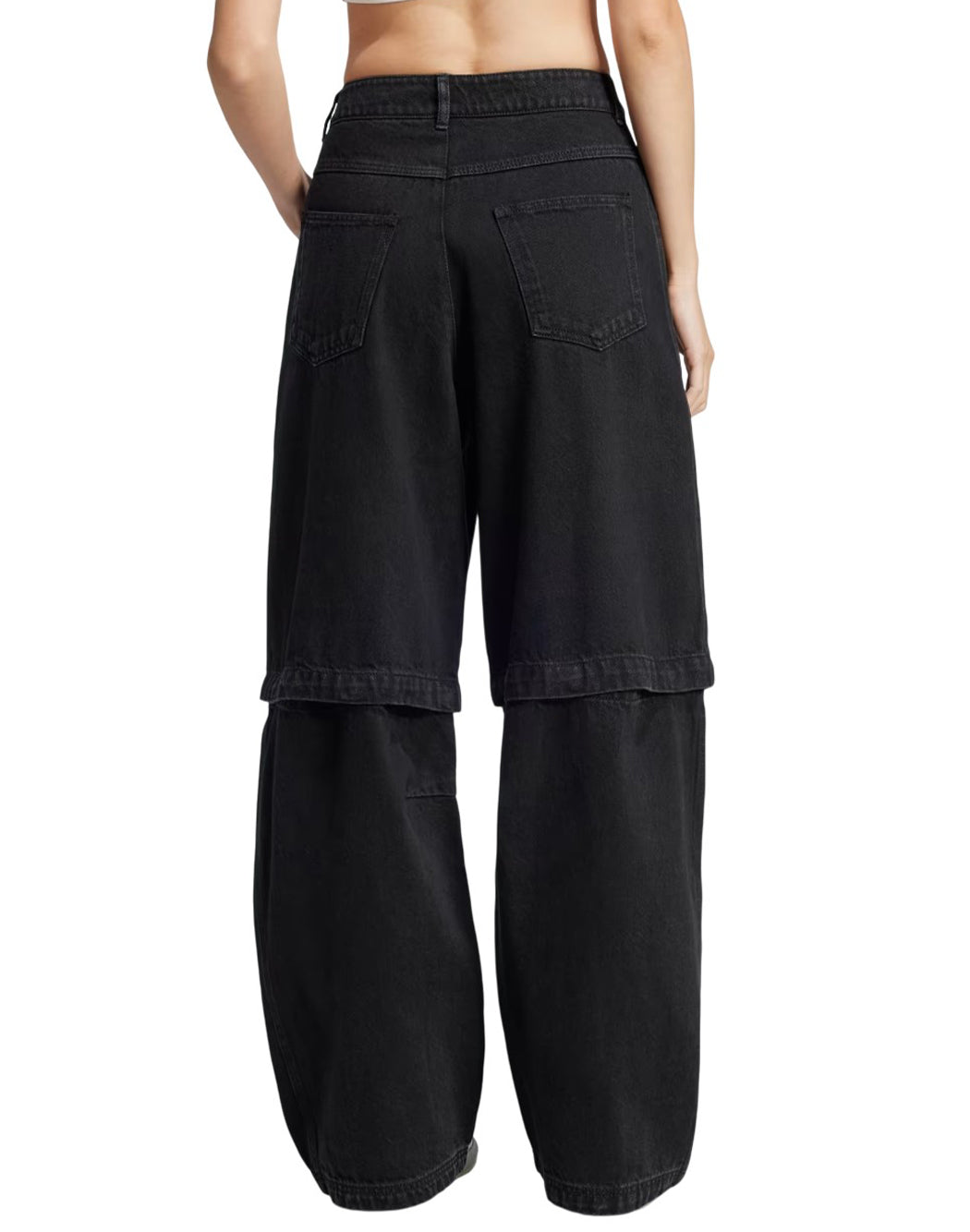 Adidas PANTALONI DUE IN UNO ADIBREAK Nero