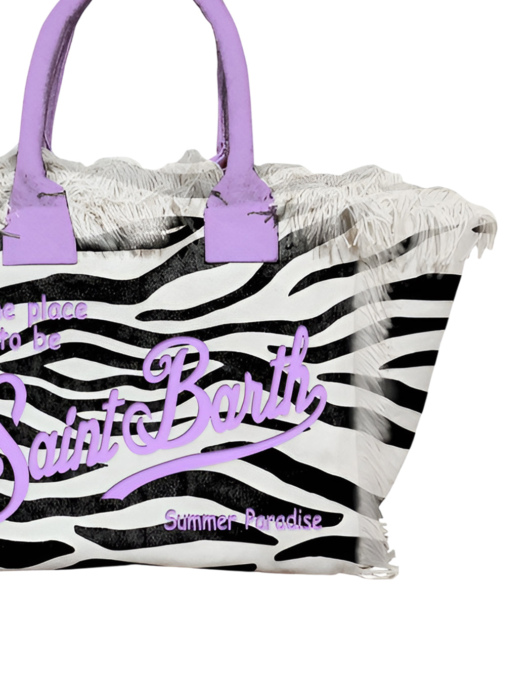 Mc2 Saint Barth BORSA COLETTE ZEBRA Neutro