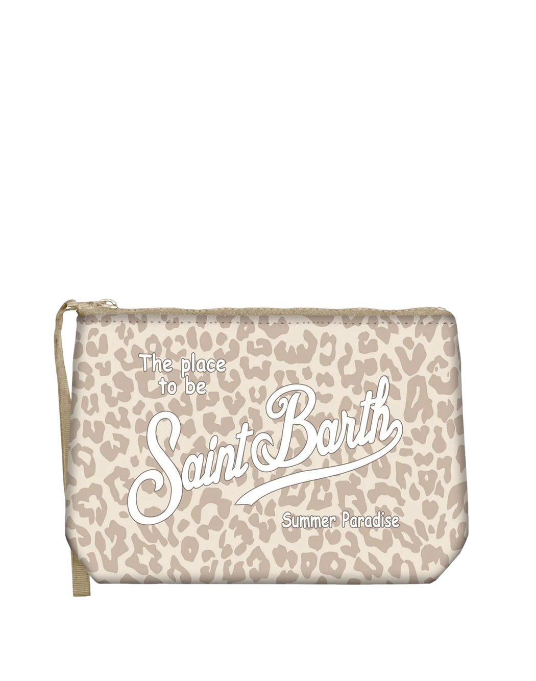 Mc2 Saint Barth POCHETTE ALINE LEOPARD Neutro