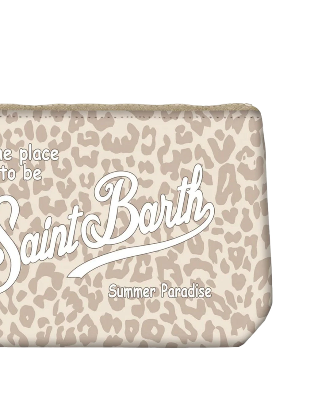 Mc2 Saint Barth POCHETTE ALINE LEOPARD Neutro