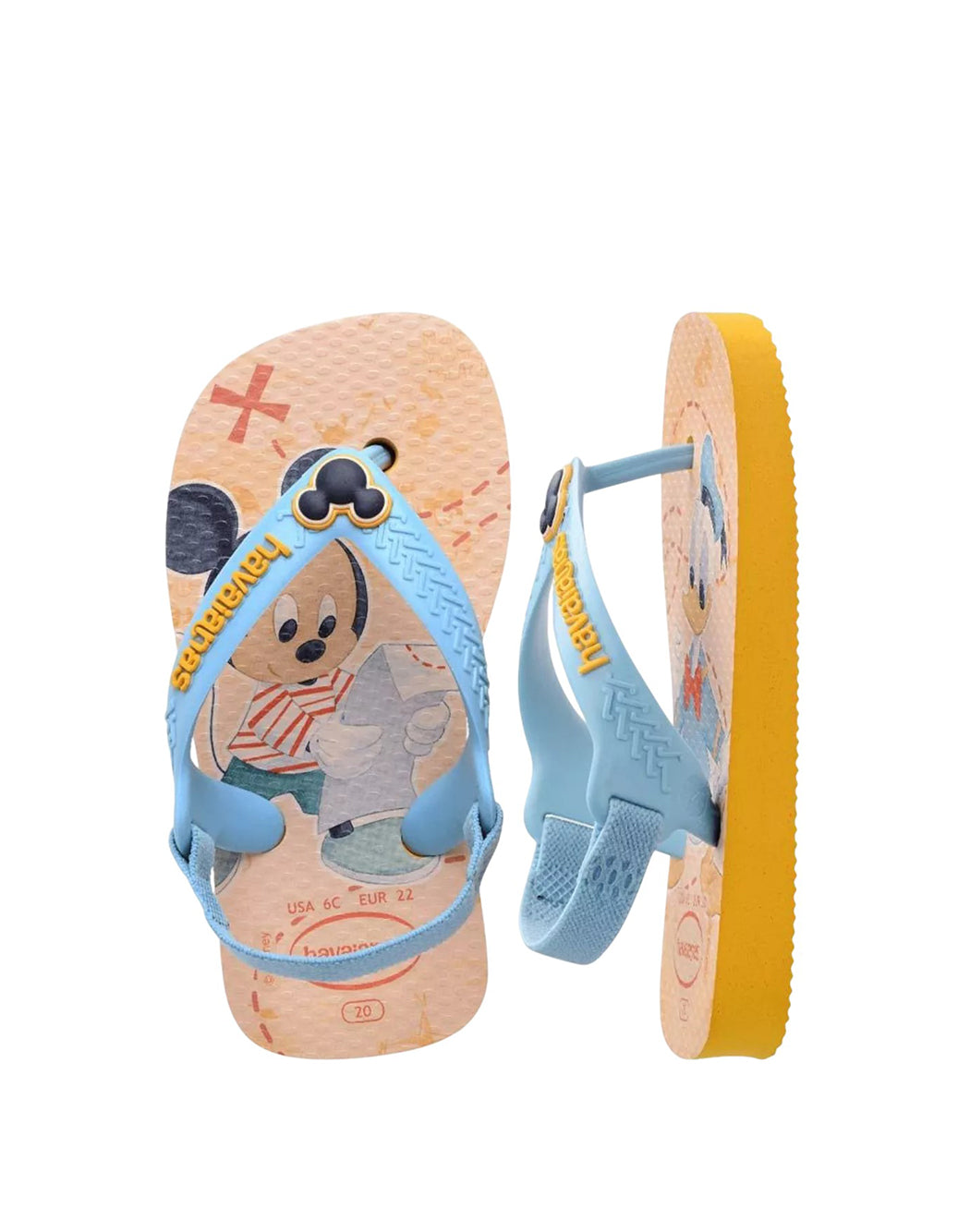 Havaianas CIABATTE BABY DISNEY CLASSICS Giallo