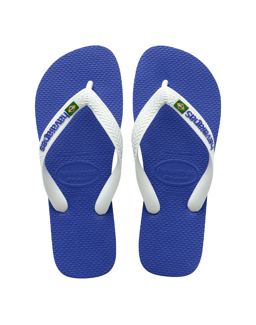 "Havaianas CIABATTE "BRASIL LOGO" Blu"