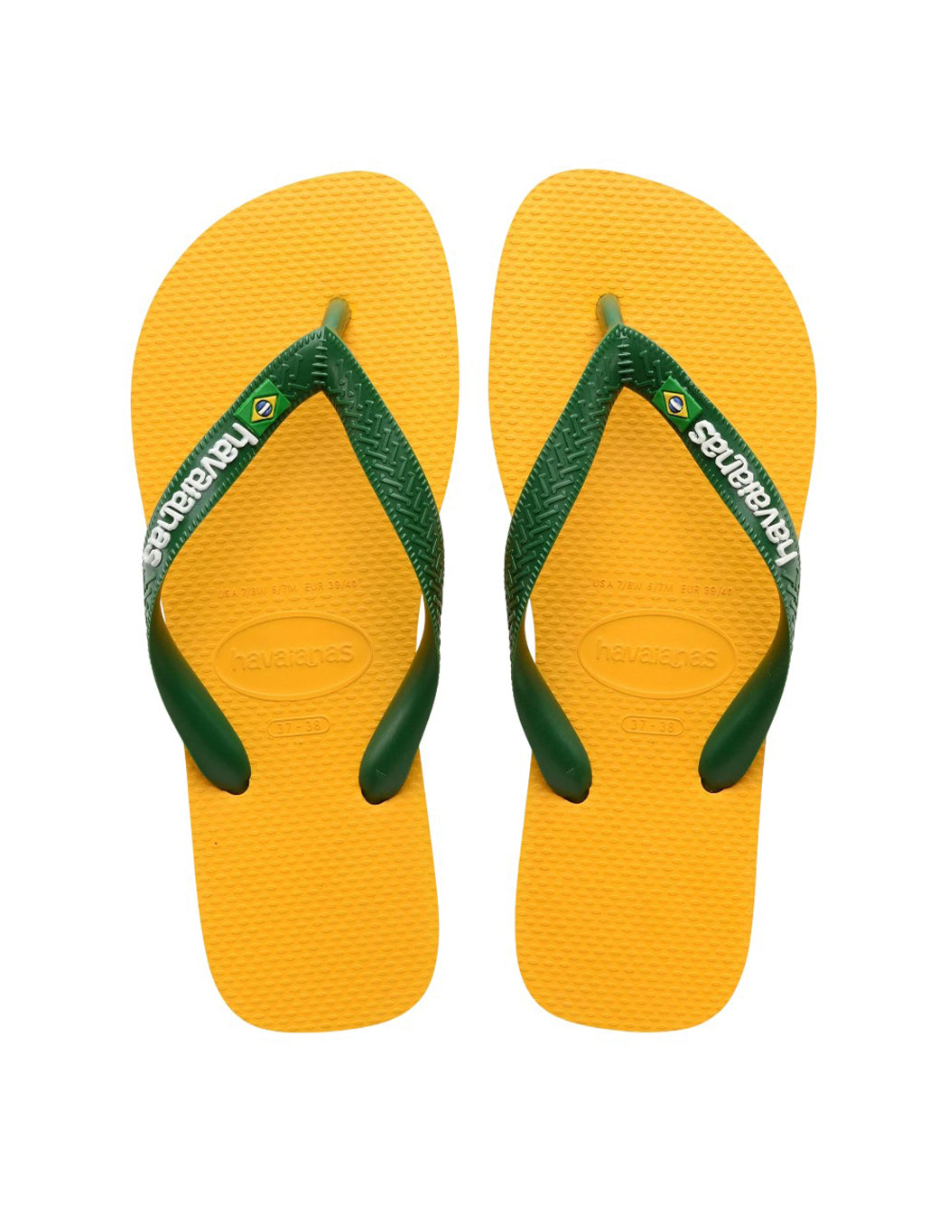 "Havaianas CIABATTE "BRASIL LOGO" Giallo"