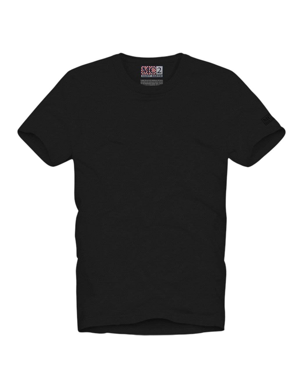 Mc2 Saint Barth T-SHIRT CALYPSO BASIC Nero