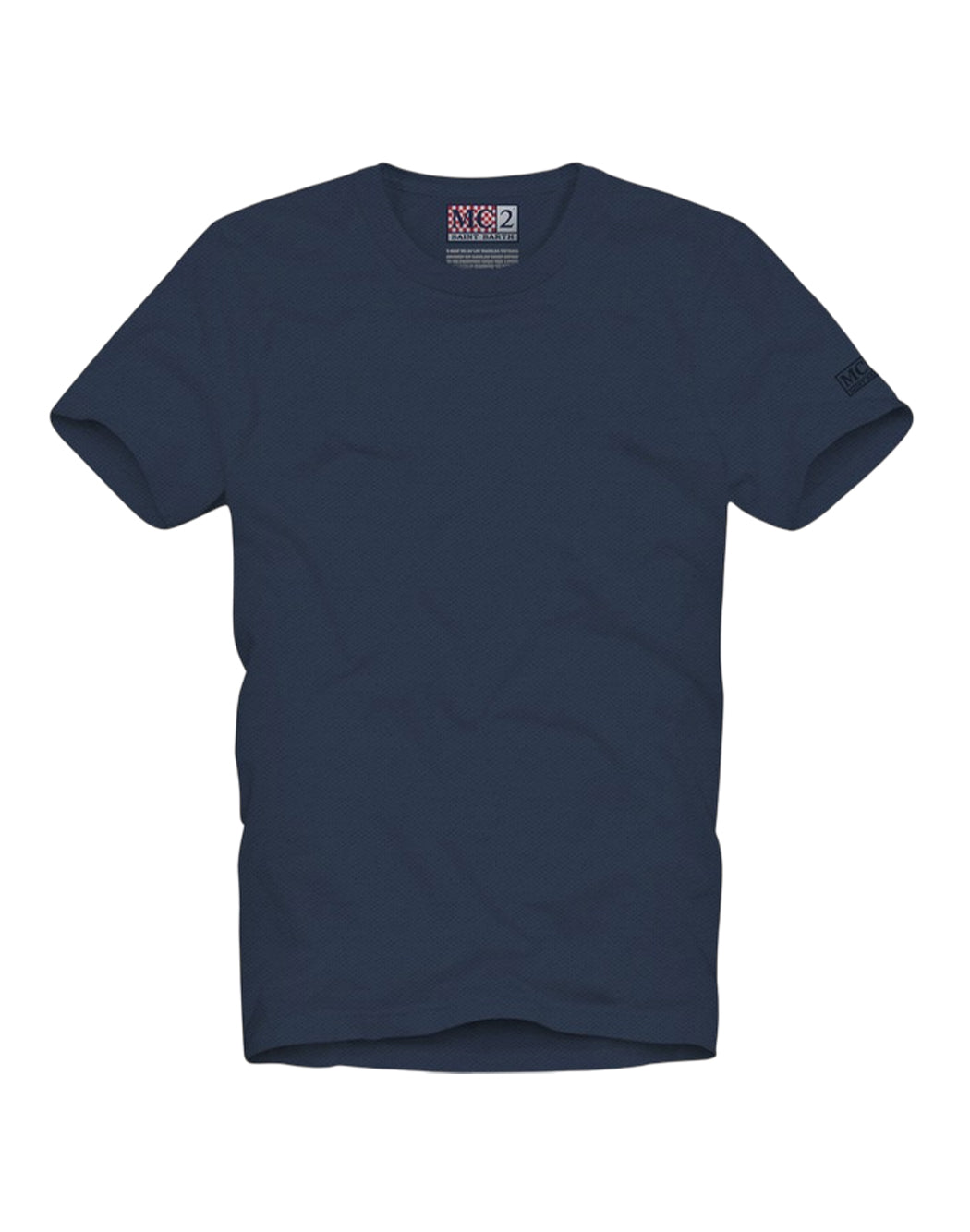 Mc2 Saint Barth T-SHIRT CALYPSO BASIC Blu