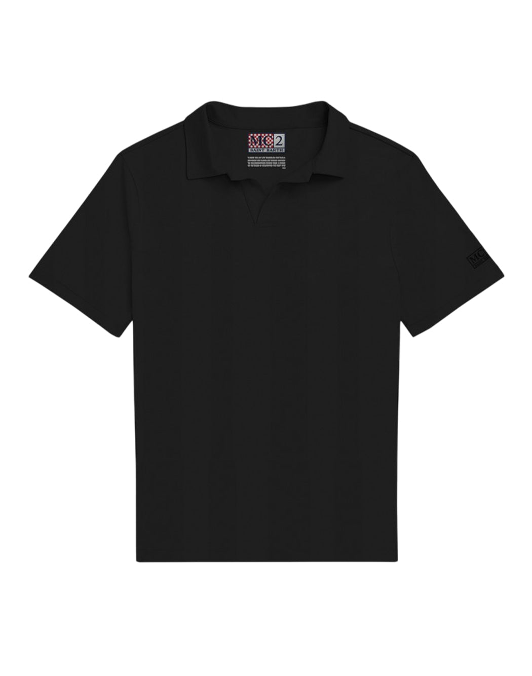 Mc2 Saint Barth POLO CHIMERA BASIC Nero