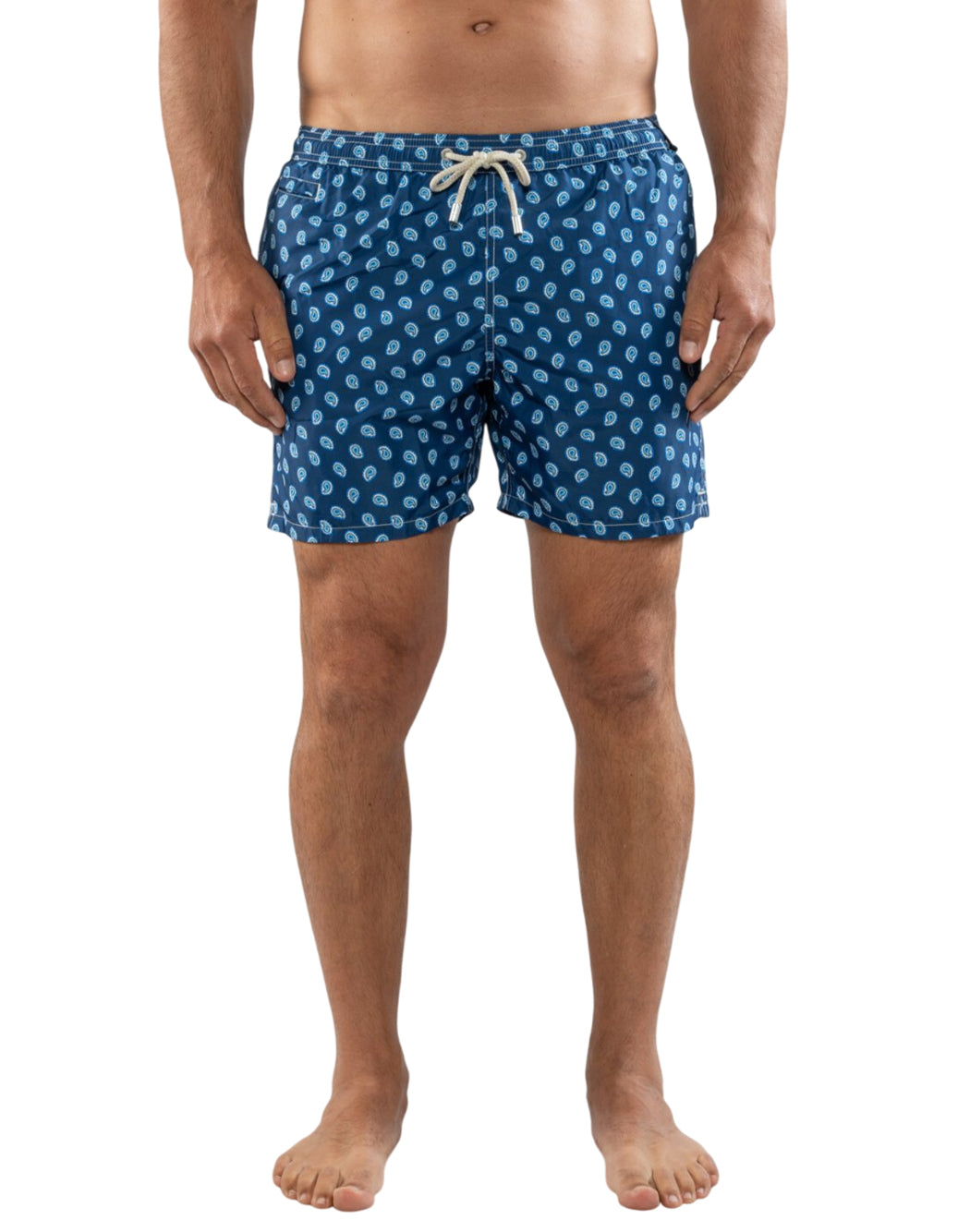 Mc2 Saint Barth SHORTS MARE LIGHTING MICRO FANTASIA Blu