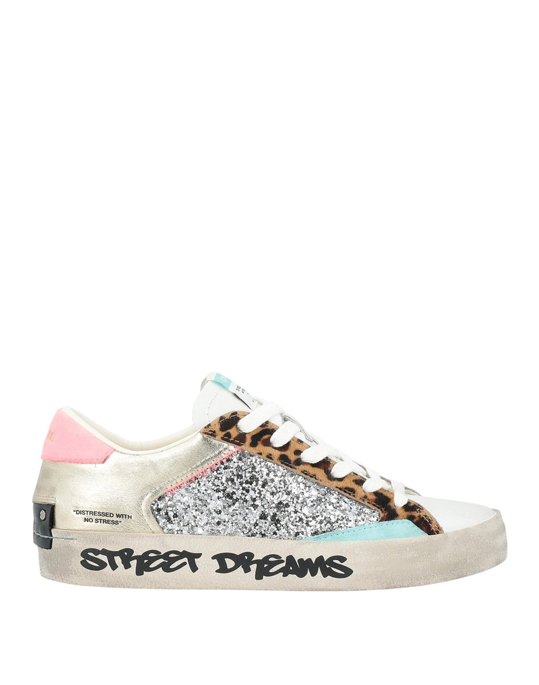 "Crime London SNEAKERS "WILD BERRY" Multicolor"