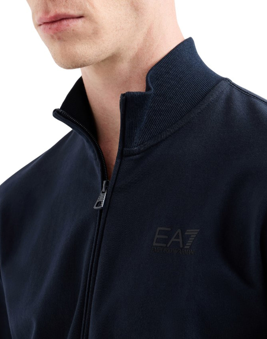 Ea7 TUTA CON LOGO RICAMATO Blu