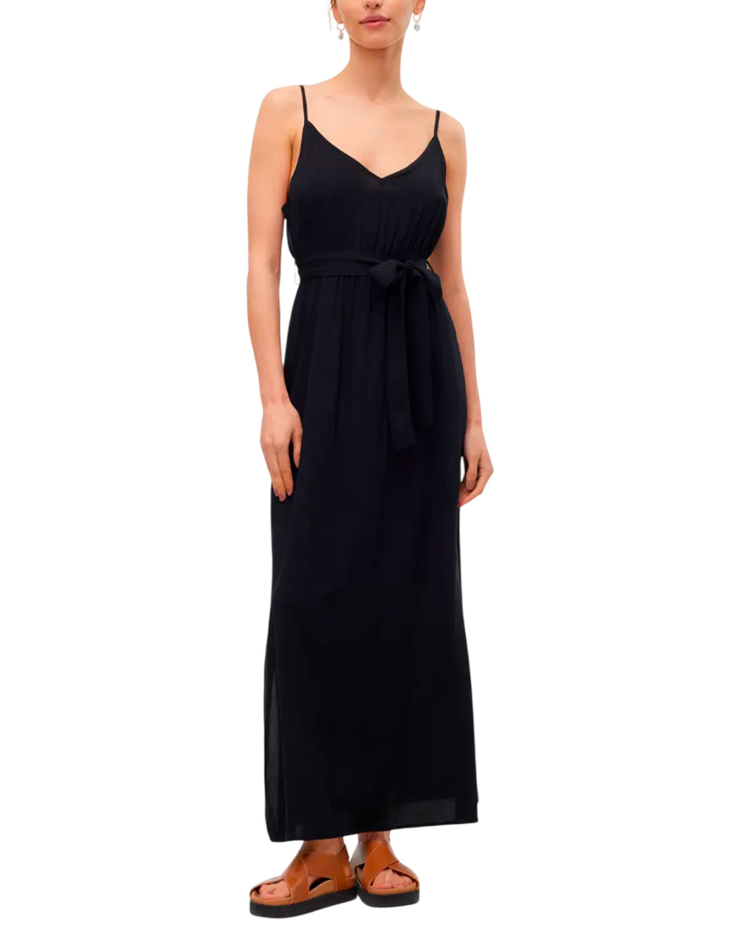 "Vero Moda "VMEASY JOY SLIT MAXI" ABITO Nero"