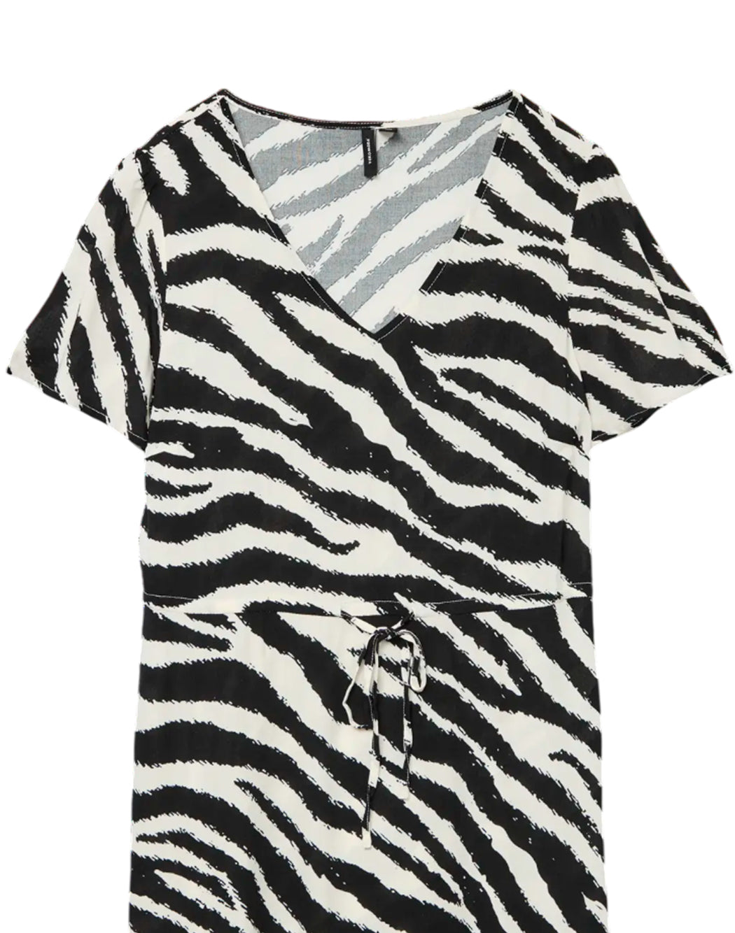 "Vero Moda "VMEASY JOY SS" ABITO ANIMALIER Neutro"