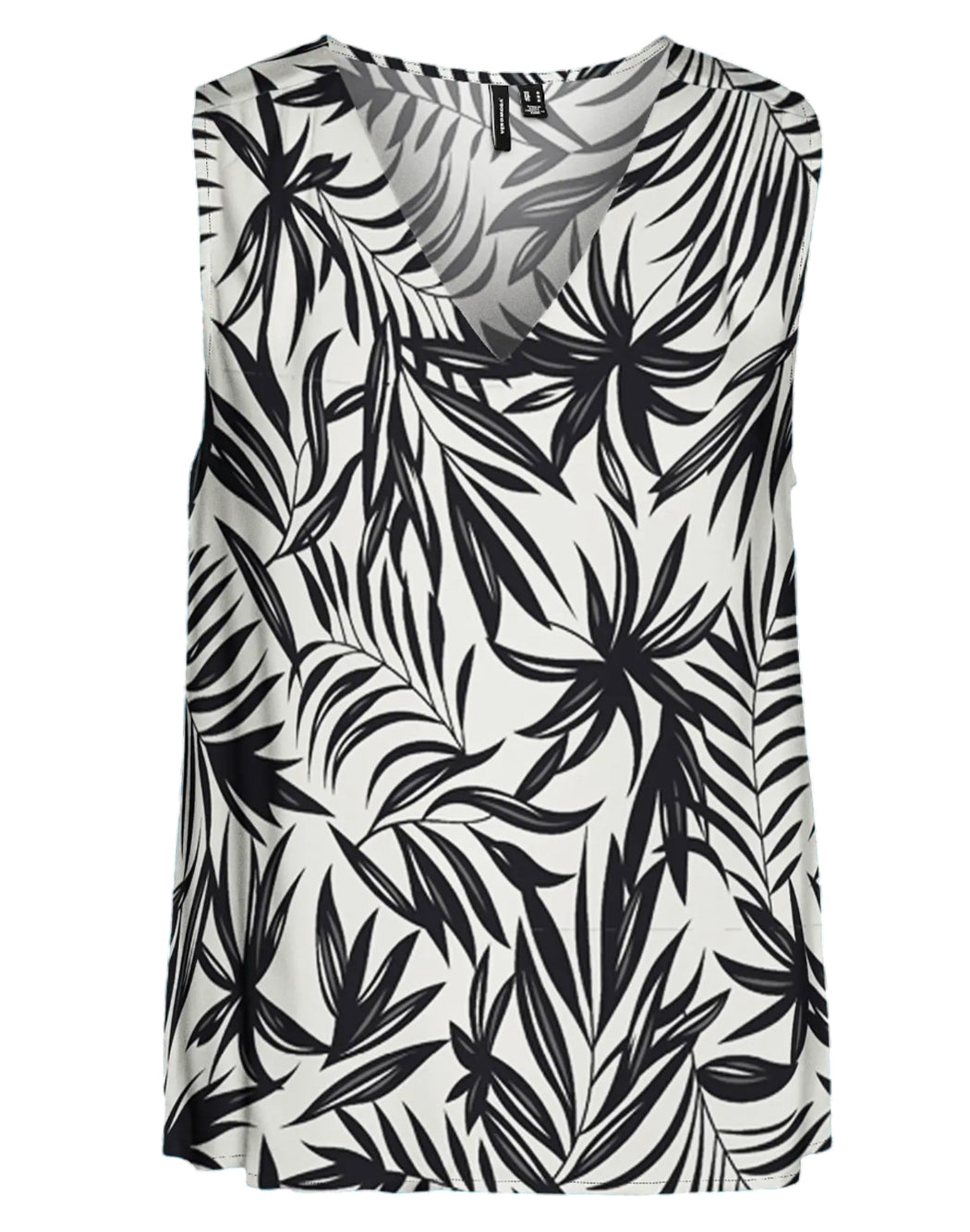 "Vero Moda "VMEASY JOY" TOP FLOREALE Bianco"